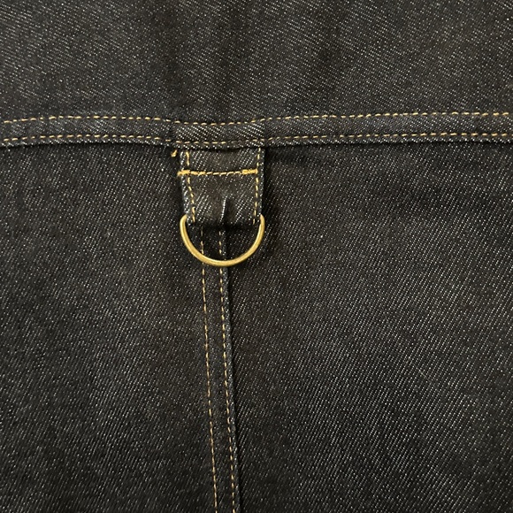 Liverpool Dark Blue Denim Jacket belted - Picture 5 of 7